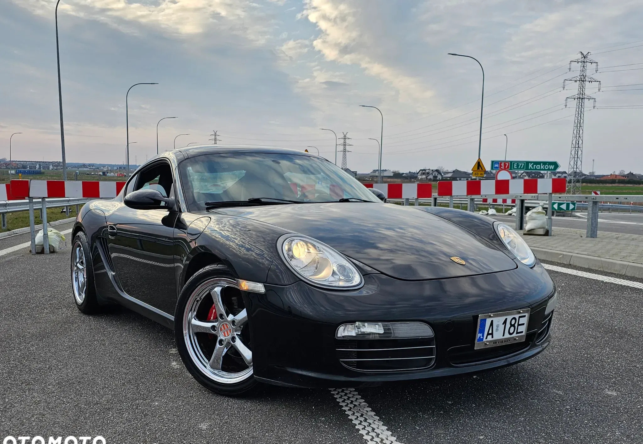 zachodniopomorskie Porsche Cayman cena 116500 przebieg: 250000, rok produkcji 2008 z Warszawa